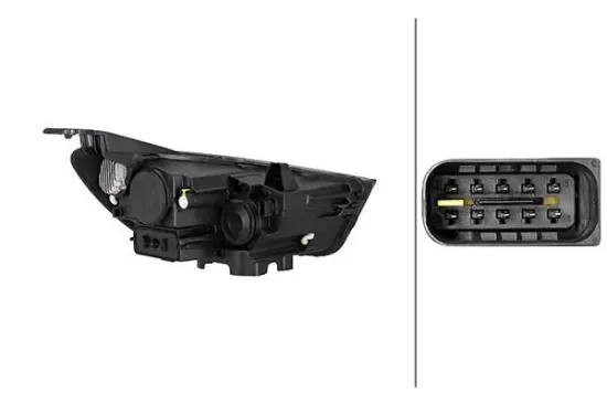 Hauptscheinwerfer 12 V rechts HELLA 1EG 354 862-021 Bild Hauptscheinwerfer 12 V rechts HELLA 1EG 354 862-021