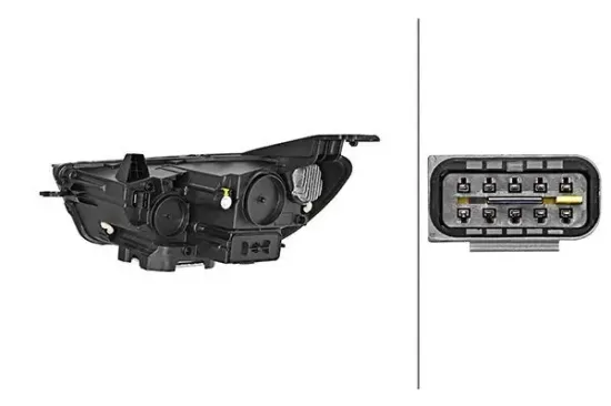 Hauptscheinwerfer 12 V rechts HELLA 1EX 354 862-081 Bild Hauptscheinwerfer 12 V rechts HELLA 1EX 354 862-081