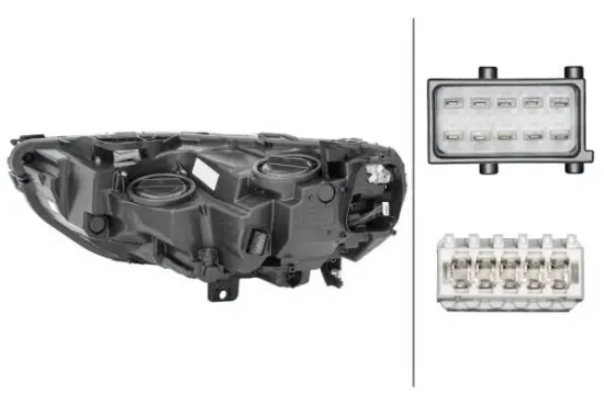 Hauptscheinwerfer 12 V rechts HELLA 1EG 354 869-021 Bild Hauptscheinwerfer 12 V rechts HELLA 1EG 354 869-021