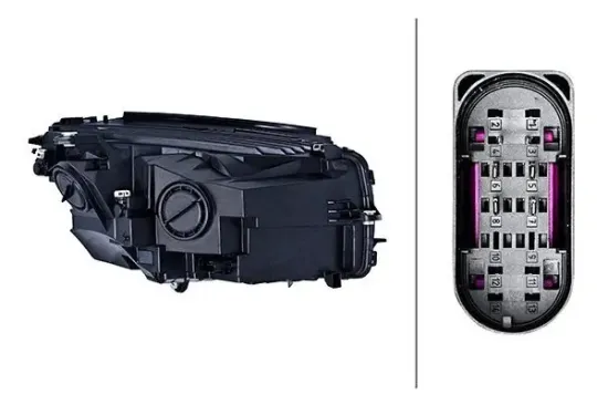 Hauptscheinwerfer 12 V links HELLA 1EG 354 877-011 Bild Hauptscheinwerfer 12 V links HELLA 1EG 354 877-011