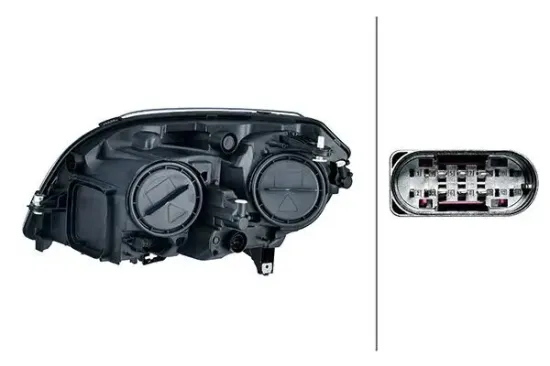 Hauptscheinwerfer 12 V rechts HELLA 1EG 354 878-101 Bild Hauptscheinwerfer 12 V rechts HELLA 1EG 354 878-101