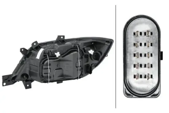 Hauptscheinwerfer 12 V rechts HELLA 1EH 246 047-061 Bild Hauptscheinwerfer 12 V rechts HELLA 1EH 246 047-061