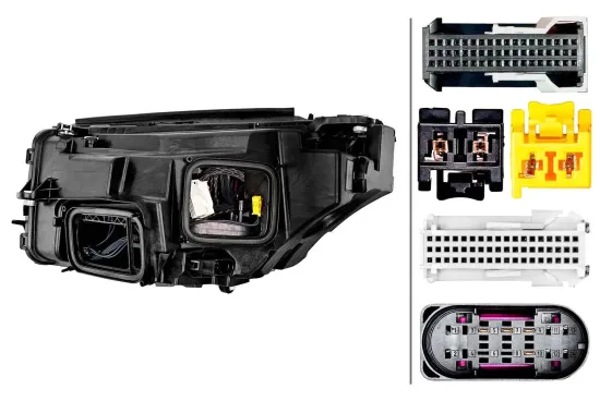 Hauptscheinwerfer 12 V rechts HELLA 1EX 354 897-081 Bild Hauptscheinwerfer 12 V rechts HELLA 1EX 354 897-081