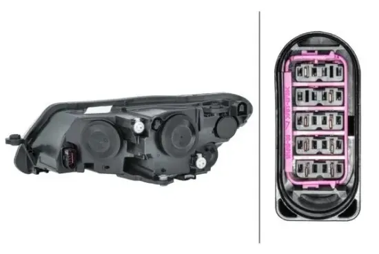 Hauptscheinwerfer 12 V rechts HELLA 1EJ 011 939-021 Bild Hauptscheinwerfer 12 V rechts HELLA 1EJ 011 939-021