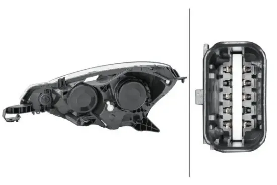 Hauptscheinwerfer 12 V rechts HELLA 1EJ 354 674-021 Bild Hauptscheinwerfer 12 V rechts HELLA 1EJ 354 674-021