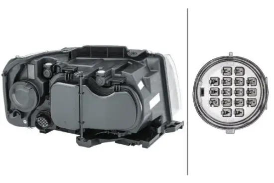 Hauptscheinwerfer 12 V links HELLA 1EJ 354 813-031 Bild Hauptscheinwerfer 12 V links HELLA 1EJ 354 813-031