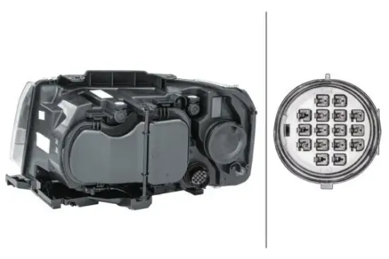 Hauptscheinwerfer 12 V rechts HELLA 1EJ 354 813-041 Bild Hauptscheinwerfer 12 V rechts HELLA 1EJ 354 813-041