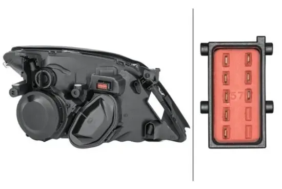 Hauptscheinwerfer 12 V links HELLA 1EL 008 320-071 Bild Hauptscheinwerfer 12 V links HELLA 1EL 008 320-071