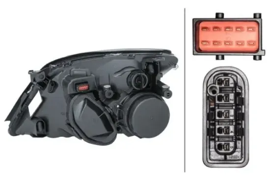 Hauptscheinwerfer 12 V rechts HELLA 1EL 008 321-081 Bild Hauptscheinwerfer 12 V rechts HELLA 1EL 008 321-081