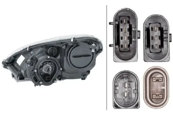 Hauptscheinwerfer 12 V rechts HELLA 1EL 008 361-721 Bild Hauptscheinwerfer 12 V rechts HELLA 1EL 008 361-721
