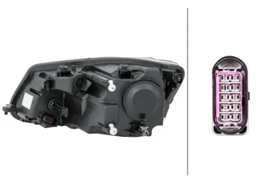 Hauptscheinwerfer 12 V rechts HELLA 1EL 010 551-121 Bild Hauptscheinwerfer 12 V rechts HELLA 1EL 010 551-121