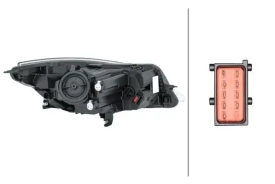 Hauptscheinwerfer 12 V links HELLA 1EL 011 165-751 Bild Hauptscheinwerfer 12 V links HELLA 1EL 011 165-751