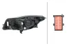 Hauptscheinwerfer 12 V rechts HELLA 1EL 011 165-761 Bild Hauptscheinwerfer 12 V rechts HELLA 1EL 011 165-761