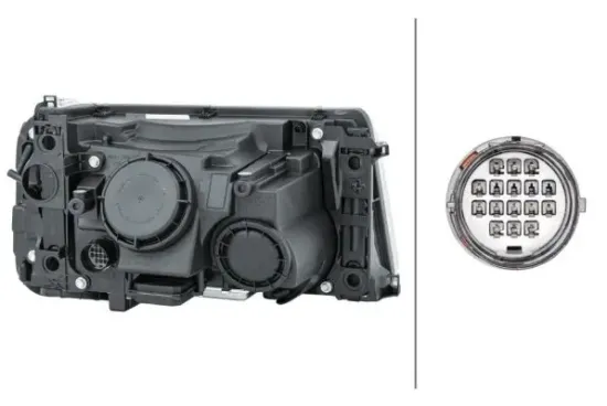 Hauptscheinwerfer 12 V links HELLA 1EL 238 022-871 Bild Hauptscheinwerfer 12 V links HELLA 1EL 238 022-871