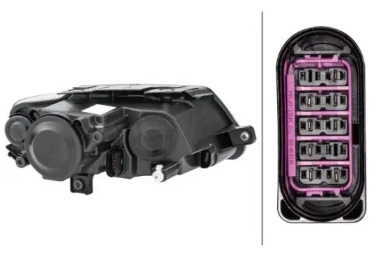 Hauptscheinwerfer 12 V links HELLA 1EL 247 014-011 Bild Hauptscheinwerfer 12 V links HELLA 1EL 247 014-011