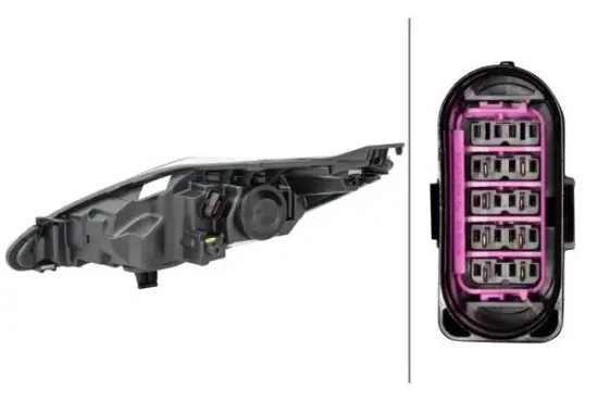 Hauptscheinwerfer 12 V rechts HELLA 1EL 247 045-361 Bild Hauptscheinwerfer 12 V rechts HELLA 1EL 247 045-361
