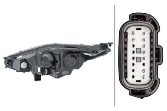 Hauptscheinwerfer 12 V rechts HELLA 1EL 354 803-061 Bild Hauptscheinwerfer 12 V rechts HELLA 1EL 354 803-061