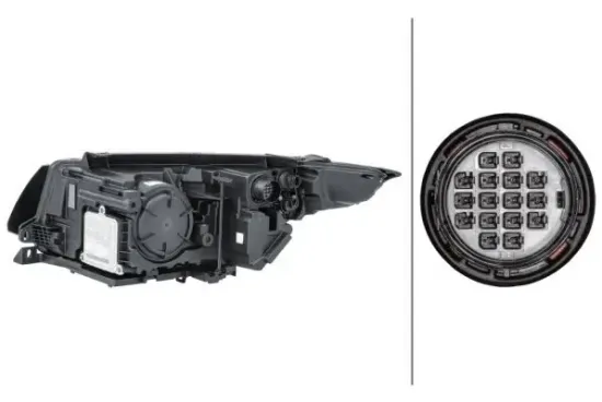 Hauptscheinwerfer 12 V rechts HELLA 1EL 354 806-061 Bild Hauptscheinwerfer 12 V rechts HELLA 1EL 354 806-061