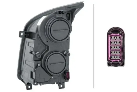 Hauptscheinwerfer 12 V rechts HELLA 1ER 247 017-061 Bild Hauptscheinwerfer 12 V rechts HELLA 1ER 247 017-061