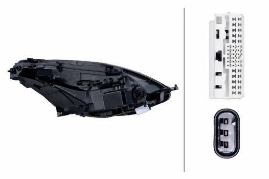 Hauptscheinwerfer 12 V links HELLA 1EX 015 319-711 Bild Hauptscheinwerfer 12 V links HELLA 1EX 015 319-711