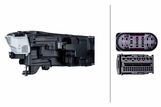 Hauptscheinwerfer 12 V links HELLA 1EX 354 867-051 Bild Hauptscheinwerfer 12 V links HELLA 1EX 354 867-051