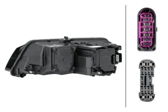 Hauptscheinwerfer 12 V rechts HELLA 1EX 010 188-621 Bild Hauptscheinwerfer 12 V rechts HELLA 1EX 010 188-621