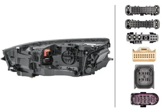 Hauptscheinwerfer 12 V rechts HELLA 1EX 011 869-421 Bild Hauptscheinwerfer 12 V rechts HELLA 1EX 011 869-421