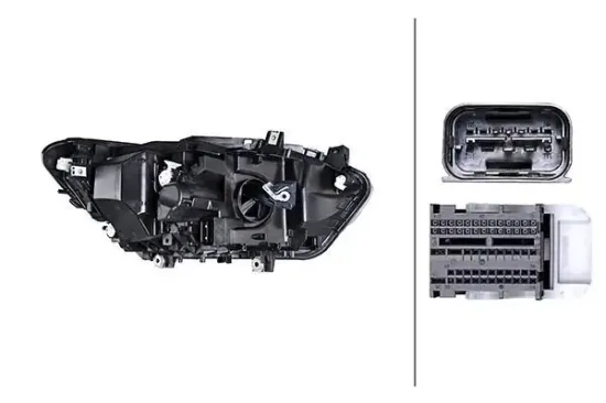 Hauptscheinwerfer 12 V links HELLA 1EX 011 930-911 Bild Hauptscheinwerfer 12 V links HELLA 1EX 011 930-911