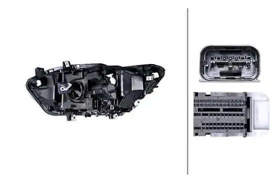 Hauptscheinwerfer 12 V rechts HELLA 1EX 011 930-921 Bild Hauptscheinwerfer 12 V rechts HELLA 1EX 011 930-921
