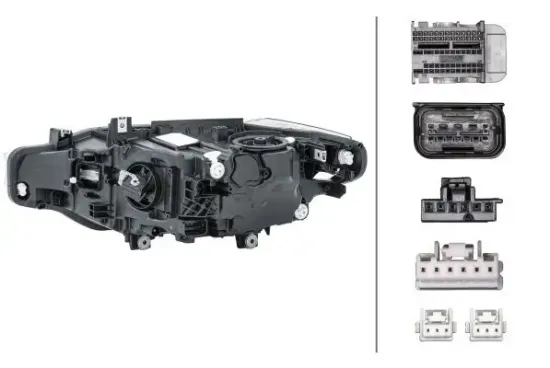 Hauptscheinwerfer 12 V rechts HELLA 1EX 012 103-921 Bild Hauptscheinwerfer 12 V rechts HELLA 1EX 012 103-921
