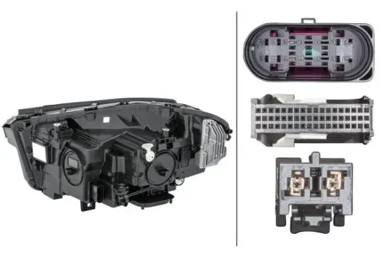 Hauptscheinwerfer 12 V rechts HELLA 1EX 013 074-621 Bild Hauptscheinwerfer 12 V rechts HELLA 1EX 013 074-621