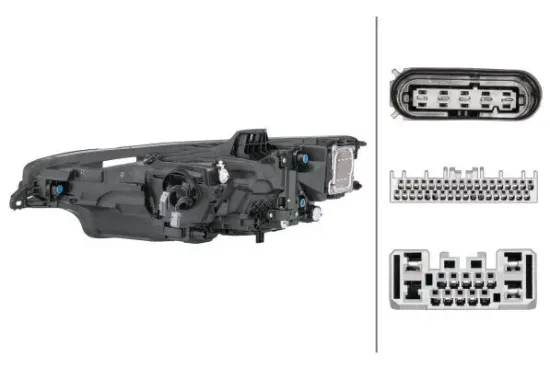 Hauptscheinwerfer rechts HELLA 1EX 013 501-921 Bild Hauptscheinwerfer rechts HELLA 1EX 013 501-921