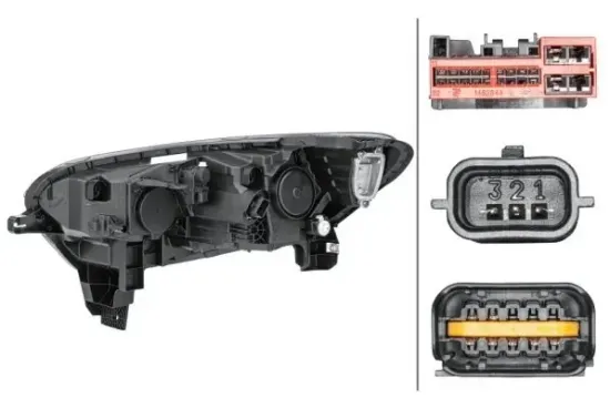 Hauptscheinwerfer rechts HELLA 1EX 013 888-101 Bild Hauptscheinwerfer rechts HELLA 1EX 013 888-101