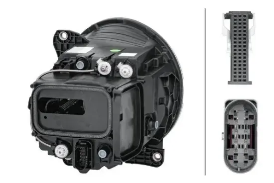 Hauptscheinwerfer 12 V rechts HELLA 1EX 014 543-121 Bild Hauptscheinwerfer 12 V rechts HELLA 1EX 014 543-121