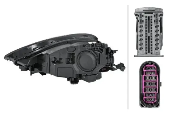 Hauptscheinwerfer 12 V rechts HELLA 1EX 014 690-021 Bild Hauptscheinwerfer 12 V rechts HELLA 1EX 014 690-021