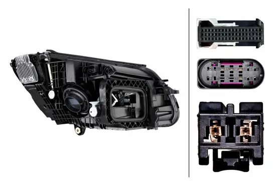 Hauptscheinwerfer links HELLA 1EX 014 827-551 Bild Hauptscheinwerfer links HELLA 1EX 014 827-551