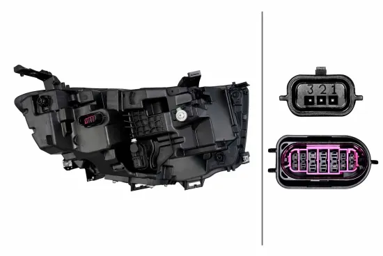 Hauptscheinwerfer 12 V links HELLA 1EX 015 150-611 Bild Hauptscheinwerfer 12 V links HELLA 1EX 015 150-611