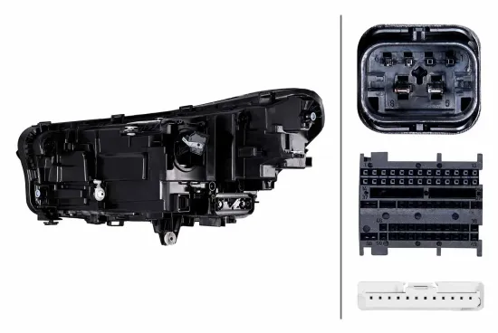 Hauptscheinwerfer 12 V rechts HELLA 1EX 015 368-521 Bild Hauptscheinwerfer 12 V rechts HELLA 1EX 015 368-521