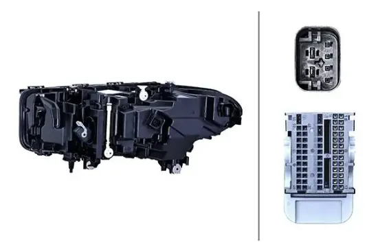 Hauptscheinwerfer 12 V rechts HELLA 1EX 015 449-321 Bild Hauptscheinwerfer 12 V rechts HELLA 1EX 015 449-321