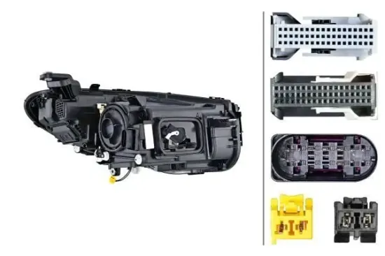 Hauptscheinwerfer 12 V links HELLA 1EX 015 619-711 Bild Hauptscheinwerfer 12 V links HELLA 1EX 015 619-711