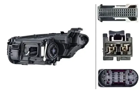 Hauptscheinwerfer 12 V rechts HELLA 1EX 015 619-821 Bild Hauptscheinwerfer 12 V rechts HELLA 1EX 015 619-821