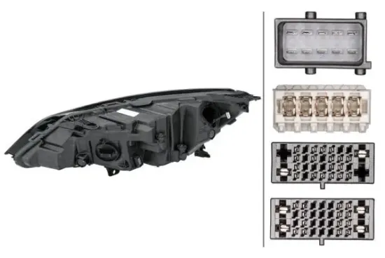 Hauptscheinwerfer 12 V rechts HELLA 1EX 354 829-221 Bild Hauptscheinwerfer 12 V rechts HELLA 1EX 354 829-221