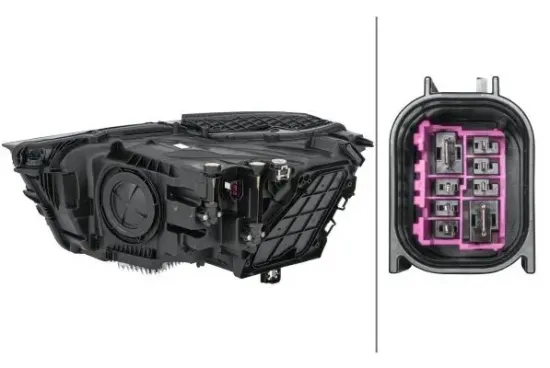 Hauptscheinwerfer 12 V rechts HELLA 1EX 354 870-021 Bild Hauptscheinwerfer 12 V rechts HELLA 1EX 354 870-021