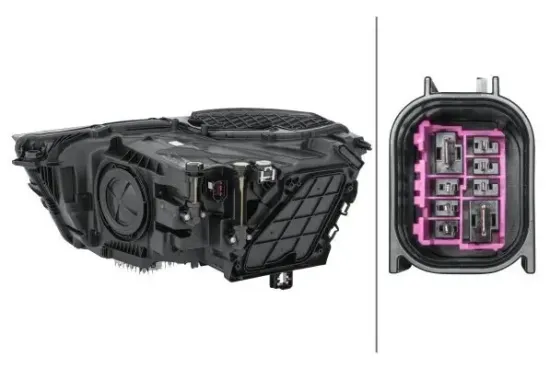 Hauptscheinwerfer 12 V rechts HELLA 1EX 354 870-061 Bild Hauptscheinwerfer 12 V rechts HELLA 1EX 354 870-061