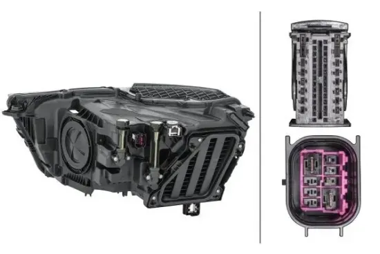 Hauptscheinwerfer 12 V rechts HELLA 1EX 354 870-081 Bild Hauptscheinwerfer 12 V rechts HELLA 1EX 354 870-081