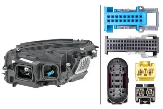 Hauptscheinwerfer 12 V rechts HELLA 1EX 354 877-101 Bild Hauptscheinwerfer 12 V rechts HELLA 1EX 354 877-101