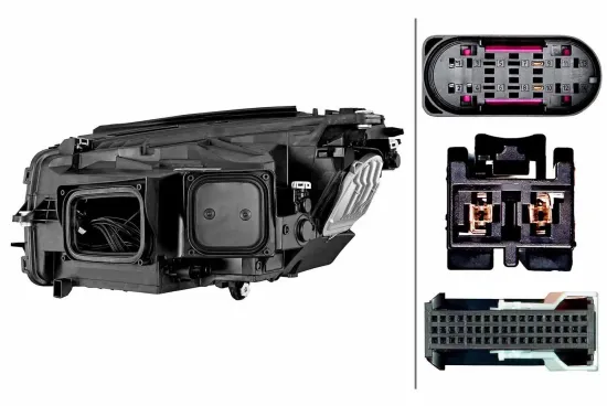 Hauptscheinwerfer 12 V rechts HELLA 1EX 354 877-161 Bild Hauptscheinwerfer 12 V rechts HELLA 1EX 354 877-161
