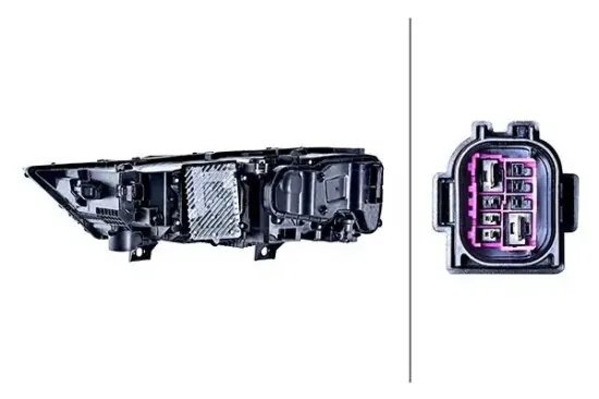 Hauptscheinwerfer 12 V rechts HELLA 1EX 354 881-141 Bild Hauptscheinwerfer 12 V rechts HELLA 1EX 354 881-141
