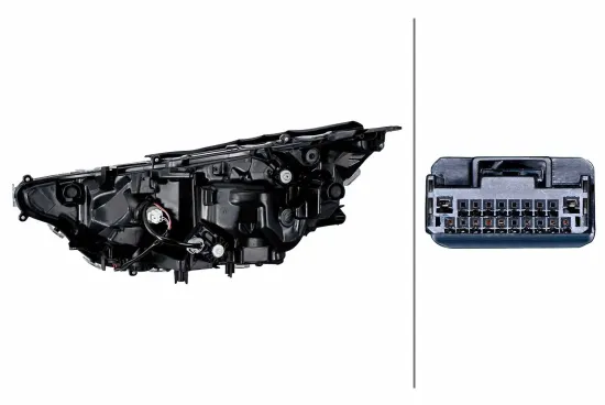 Hauptscheinwerfer 12 V rechts HELLA 1EX 354 887-021 Bild Hauptscheinwerfer 12 V rechts HELLA 1EX 354 887-021