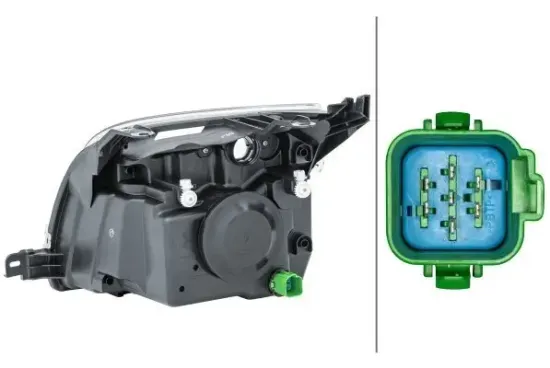 Hauptscheinwerfer 12 V rechts HELLA 1LD 246 044-241 Bild Hauptscheinwerfer 12 V rechts HELLA 1LD 246 044-241